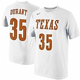 Texas Longhorns Nike Kevin Durant Future Star Jersey Replica WEM T-Shirt - White,baseball caps,new era cap wholesale,wholesale hats